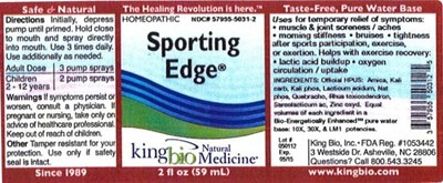 Image Of Label (Sporting Edge)